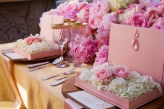 Pink-gold-wedding